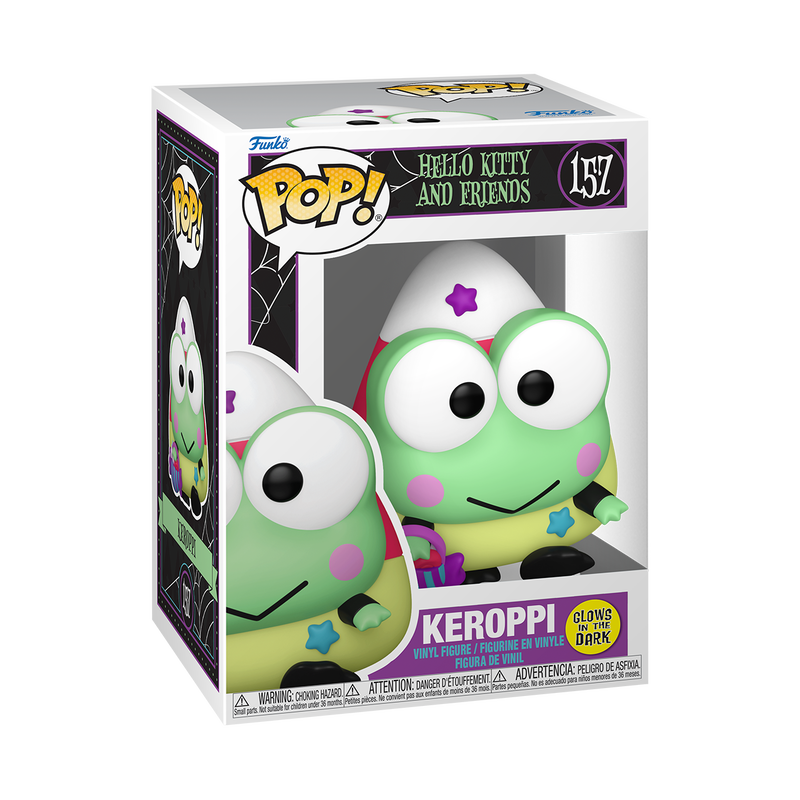 [PRÉ-RESERVA] Funko POP! Hello Kitty and Friends #157 Keroppi Spooky GITD