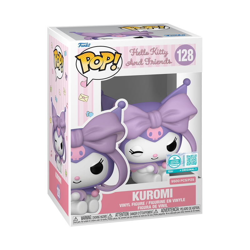 Funko POP! Hello Kitty and Friends #128 Kuromi with Bow LE9500 Supreme Exclusivo