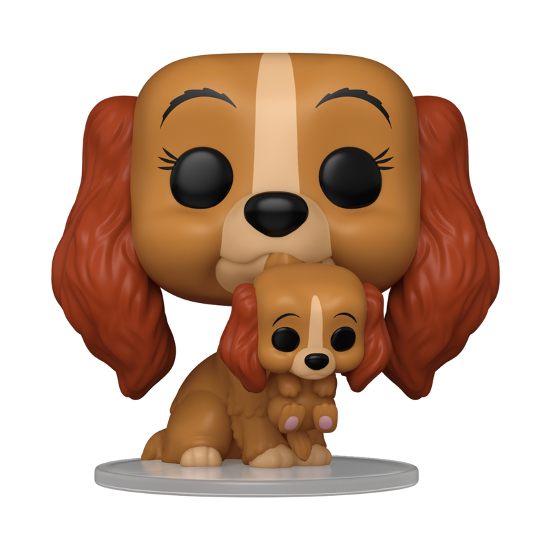 Lady and the Tramp POP! Disney Vinyl Figure Lady w/puppy 9 cm