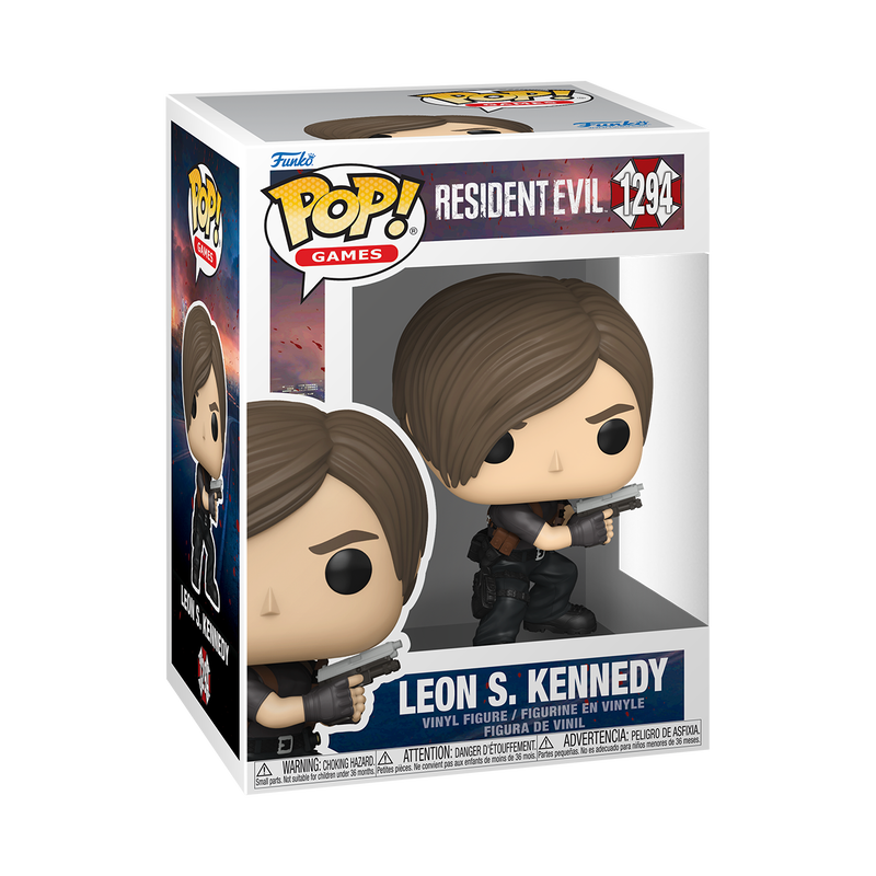 [PRÉ-RESERVA] Funko POP! Resident Evil #1294 Leon S. Kennedy
