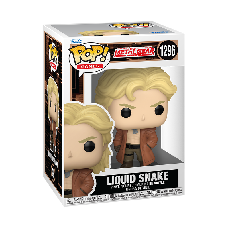 [PRÉ-RESERVA] Funko POP! Metal Gear Solid #1296 Liquid Snake