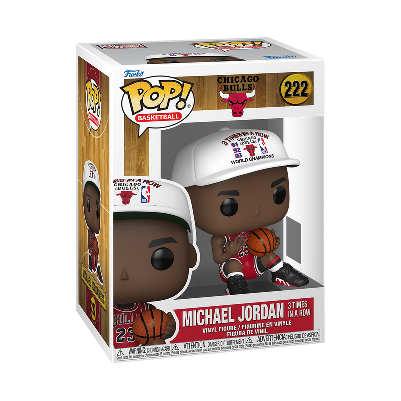 Funko POP! NBA #222 Michael Jordan 3 Times in a Row