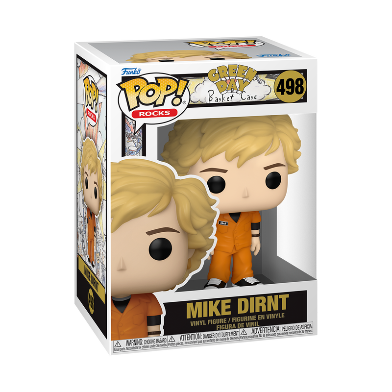 [PRÉ-RESERVA] Funko POP! Rocks Green Day #498 Mike Dirnt (Basket Case)