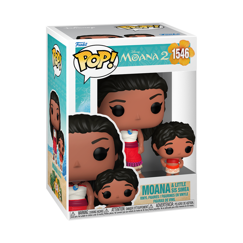 Moana 2 POP! & Buddy Vinyl Figure Moana & Little Sis 9 cm 9 cm