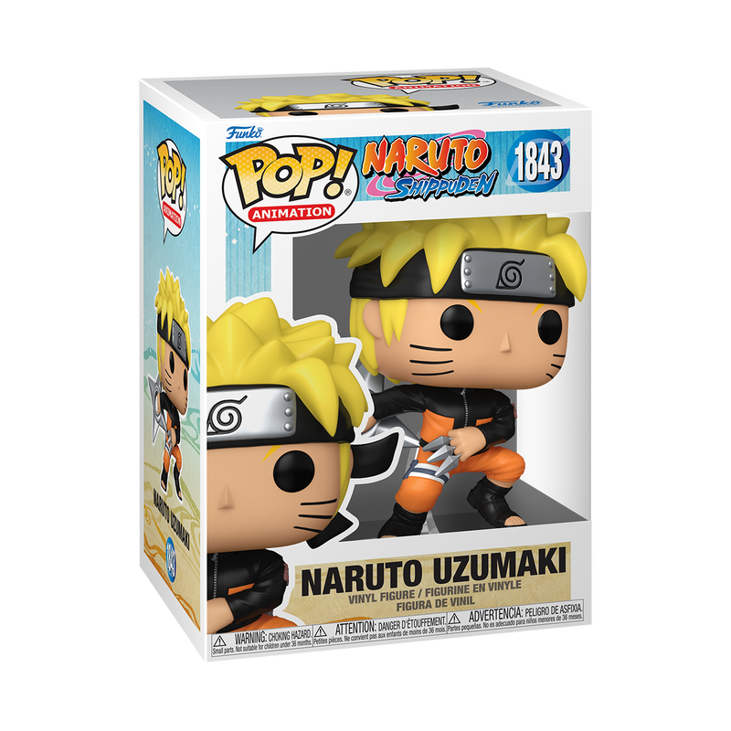 Funko POP! Naruto Shippuden #1843 Naruto Uzumaki Kunai & Shuriken