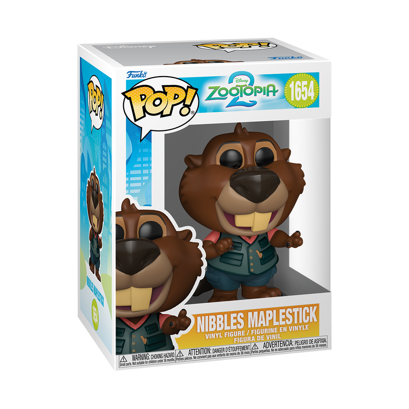 Funko POP! Disney Zootopia 2 #1654 Nibble Maplestick