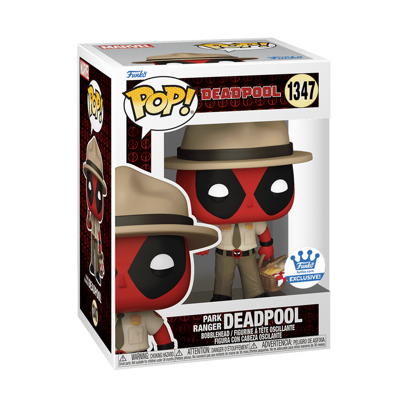 Funko POP! Marvel Deadpool #1347 Park Ranger Deadpool Exclusivo