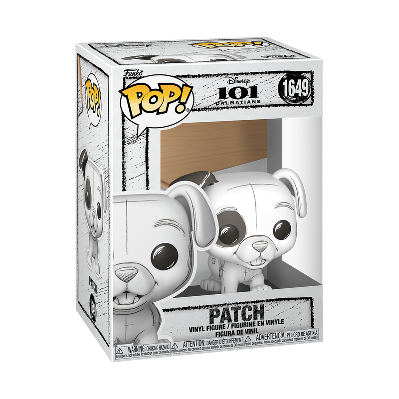 Funko POP! Disney 101 Dalmatians #1649 Patch (Sketched)