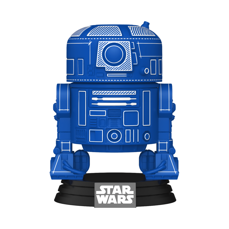 Funko POP! Star Wars #798 R2-D2 (Blueprint)
