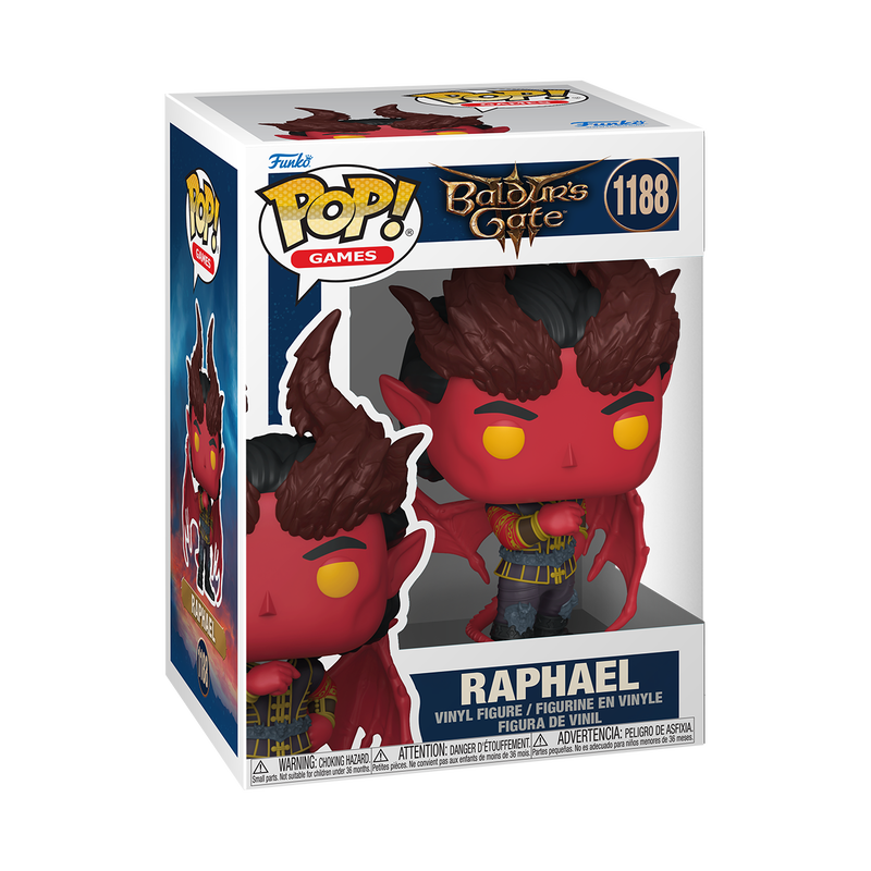 Funko POP! Baldur’s Gate 3 #1188 Raphael (Cambion Devil)