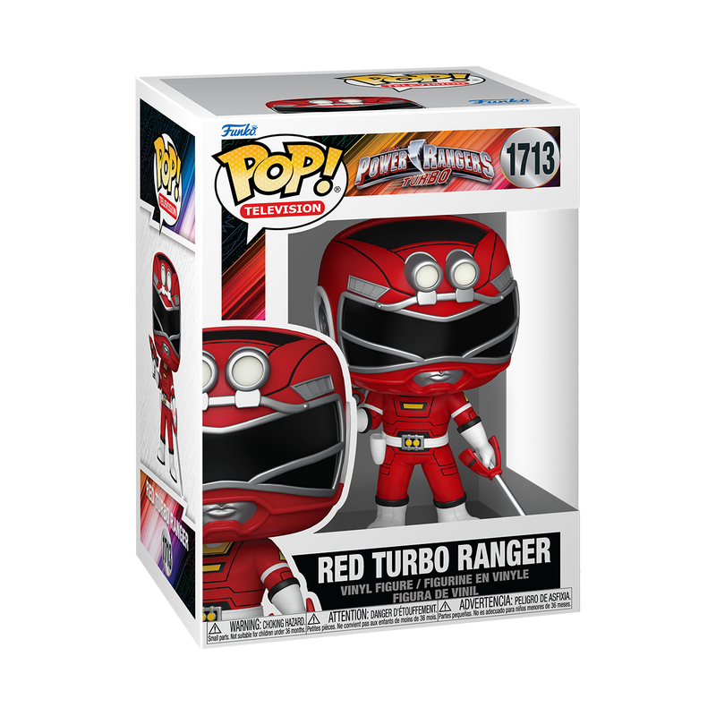 Funko POP! Power Rangers Turbo #1713 Red Turbo Ranger
