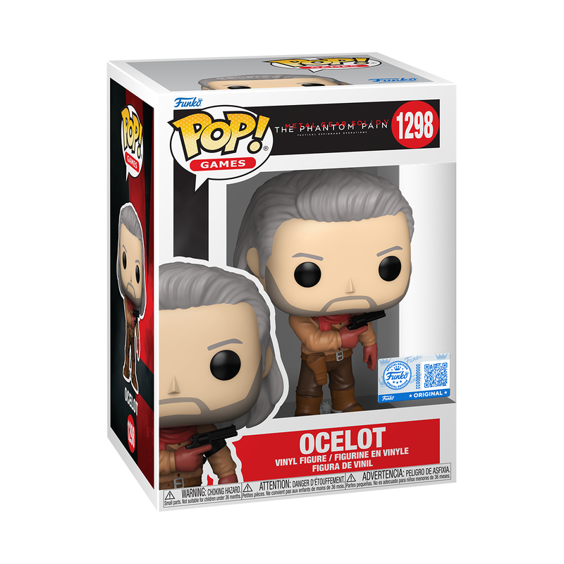 [PRÉ-RESERVA] Funko POP! Metal Gear Solid V: The Phantom Pain #1298 Revolver Ocelot Exclusivo