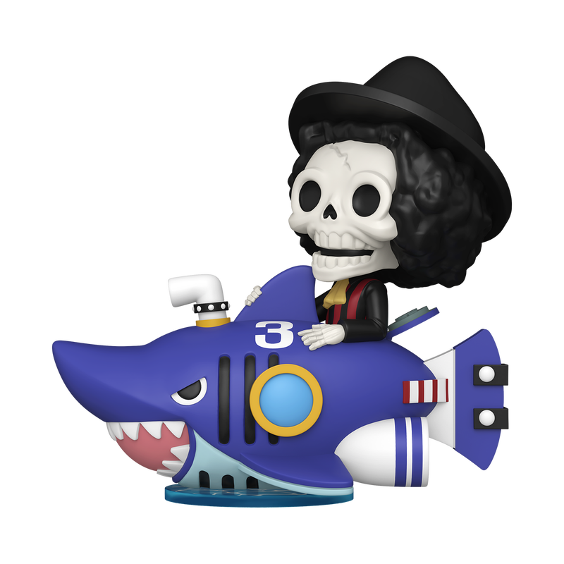 Funko POP! One Piece #141 Brook with Shark Submerge NYCC 2025 Exclusivo