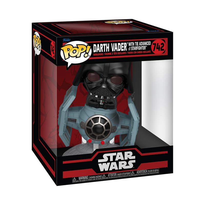 Funko POP! Star Wars #742 Darth Vader with TIE Advanced X1 Starfighter