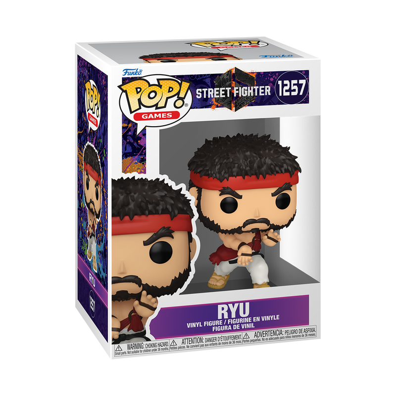 [PRÉ-RESERVA] Funko POP! Street Fighter #1257 Ryu
