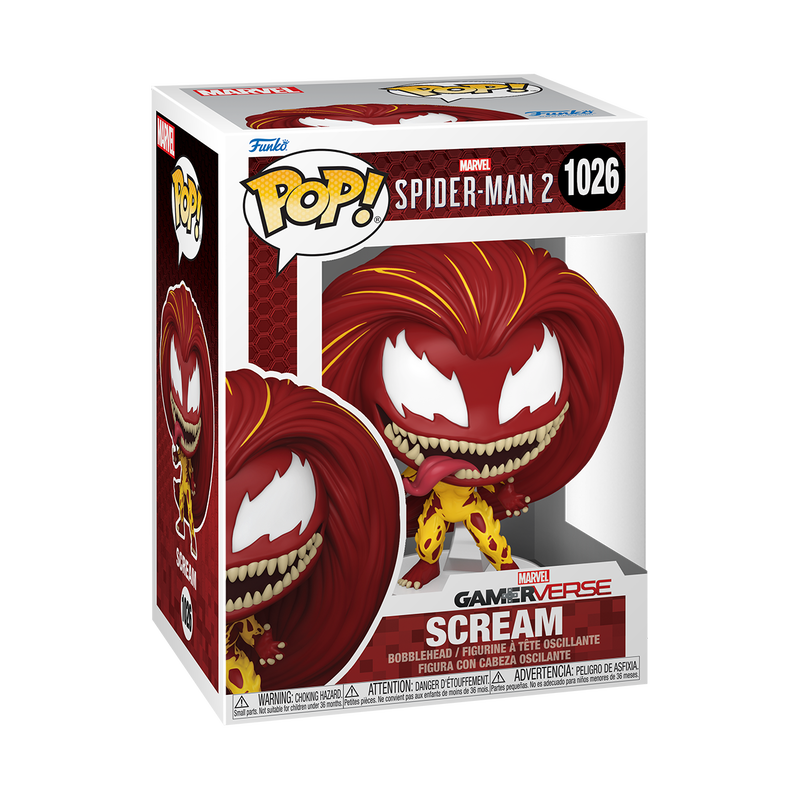 Funko POP! Marvel Spider-Man 2 #1026 Scream