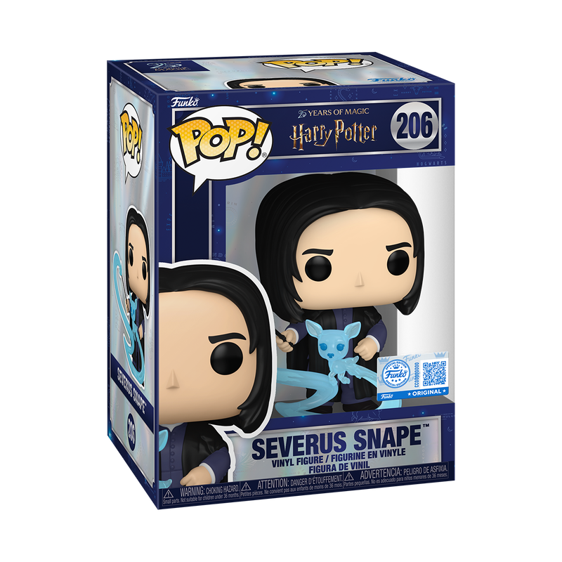 [PRÉ-RESERVA] Funko POP! Harry Potter #206 Severus Snape with Patronus (Doe) Exclusivo