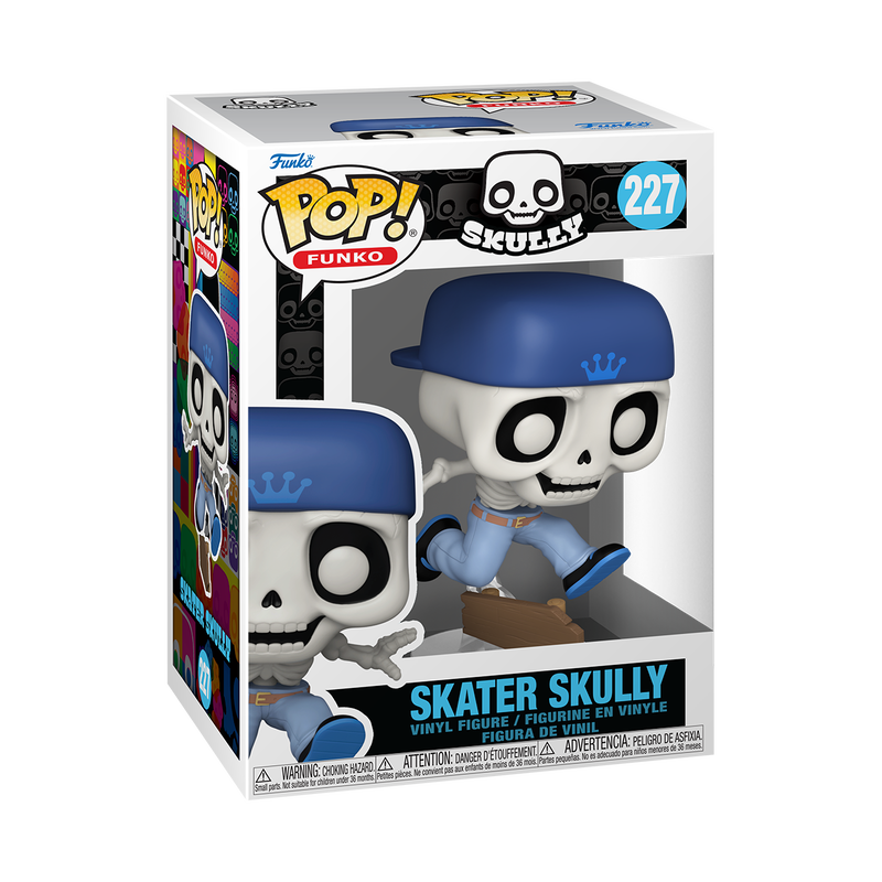 [PRÉ-RESERVA] Funko POP! Skully #227 Skater Skully