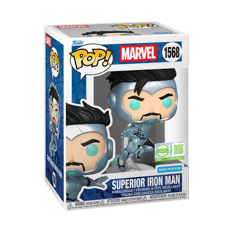 Funko POP! Marvel #1568 Superior Iron Man LE5000 Ultra Exclusivo