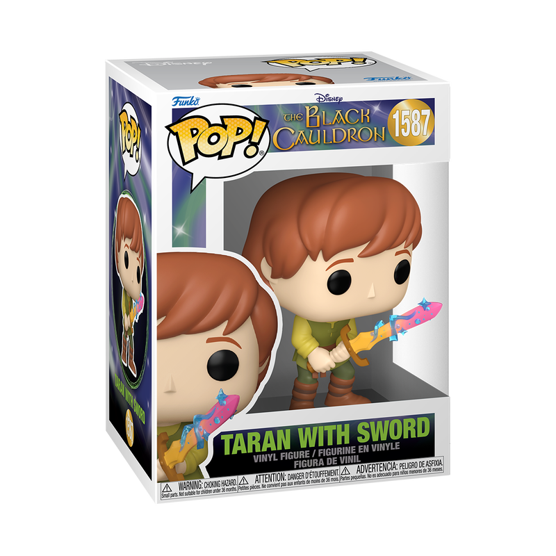 Funko POP! Disney Black Cauldron #1587 Taran with Sword