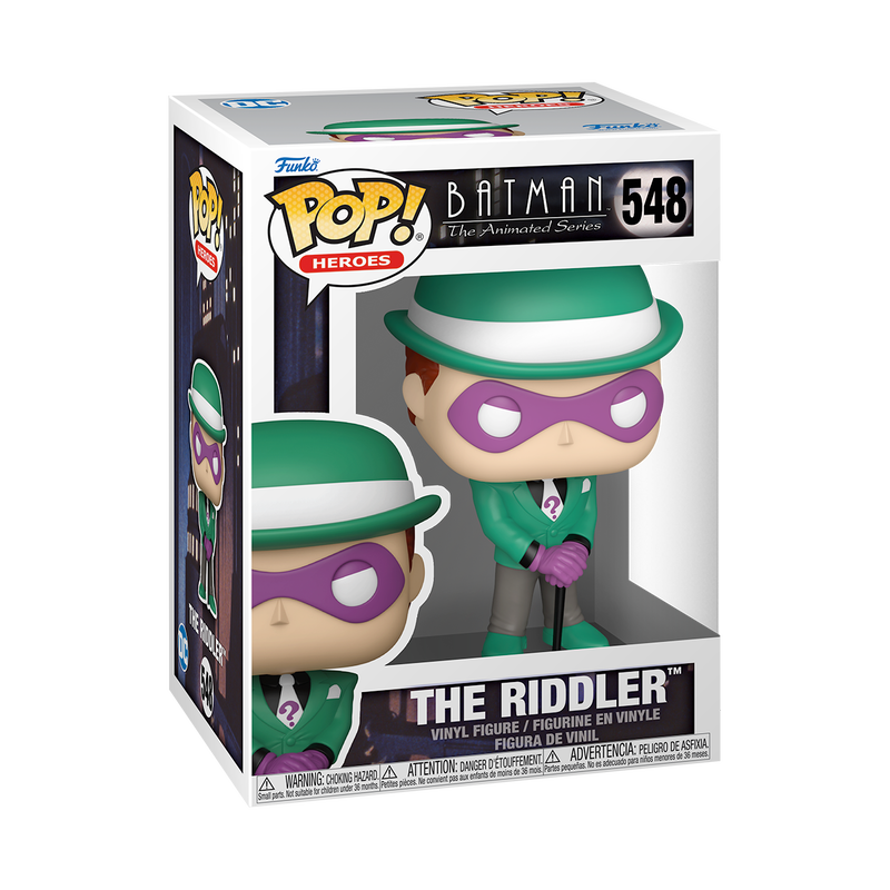 Batman: The Animated Series POP! Heroes Vinyl The Riddler 9 cm