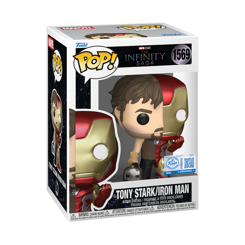 Funko POP! Marvel Infinity Saga #1569 Tony Stark/Iron Man Exclusivo