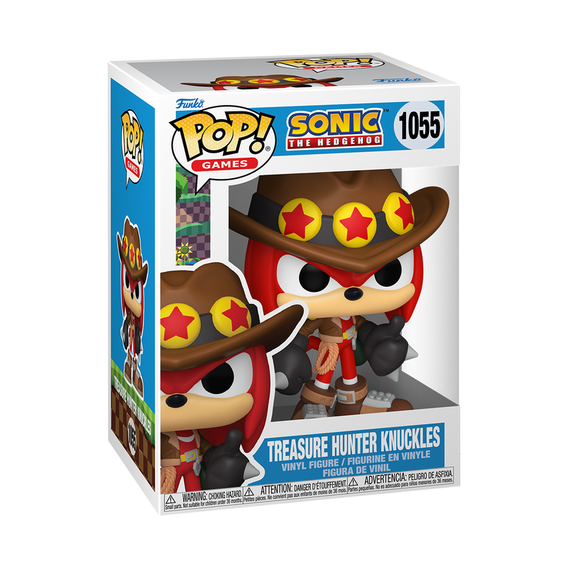 Funko POP! Sonic The Hedgehog #1055 Treasure Hunter Knuckles