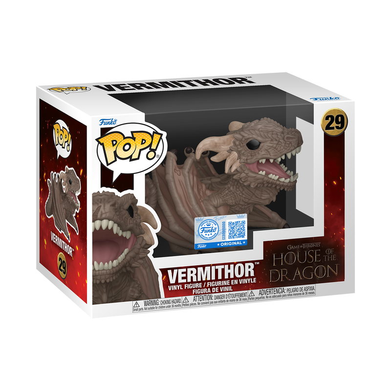 [PRÉ-RESERVA] Funko POP! House of the Dragon #29 Vermithor Exclusivo