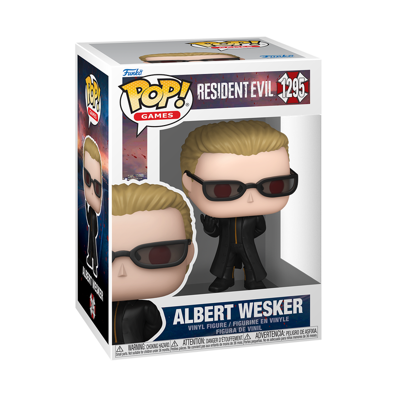 [PRÉ-RESERVA] Funko POP! Resident Evil #1295 Wesker