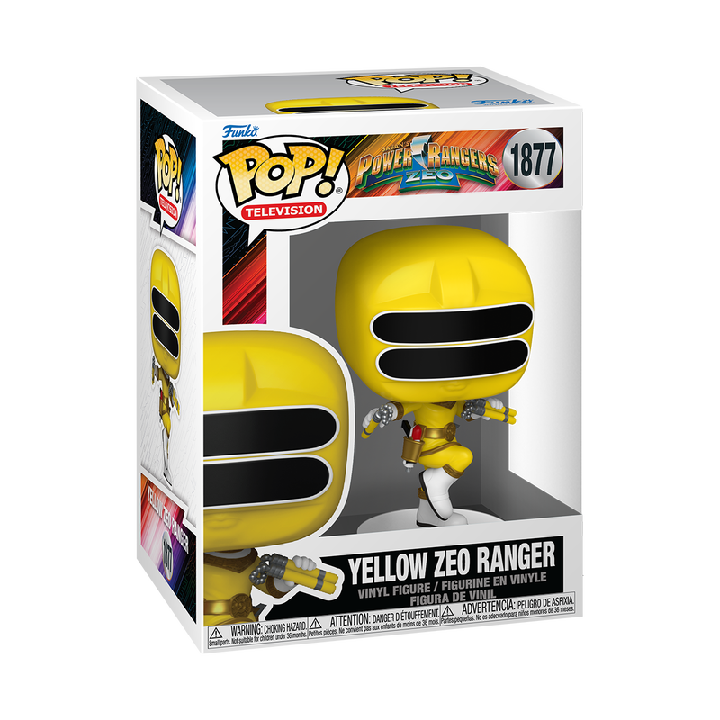 Funko POP! Power Rangers Zeo #1877 Yellow Zeo Ranger