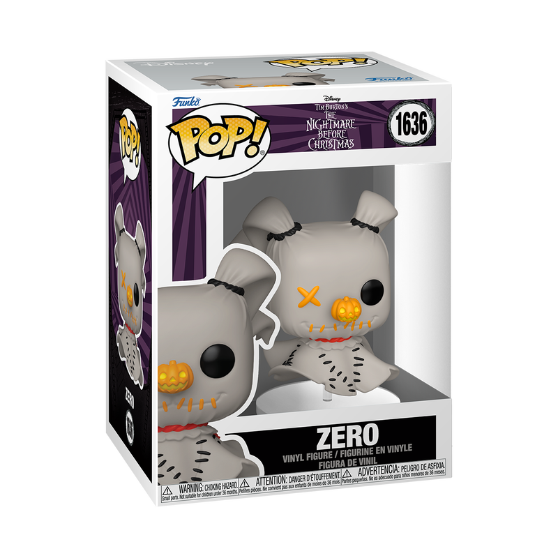 Funko POP! Disney The Nightmare Before Christmas #1636 Zero (Patchwork)
