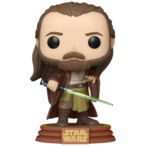 Funko POP! Star Wars #422 Qui-Gon Jinn (Tattoine) Exclusivo