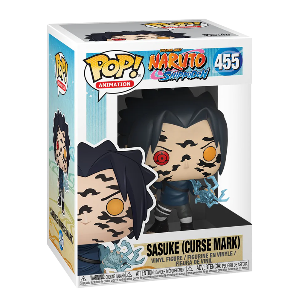 Funko POP! Naruto #455 Sasuke Curse Mark Exclusivo