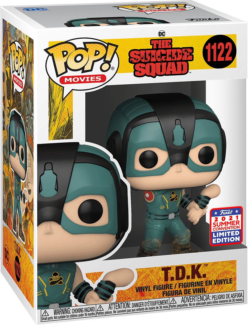 Funko POP! The Suicide Squad #1122 T.D.K. Funkon 2021 Exclusivo