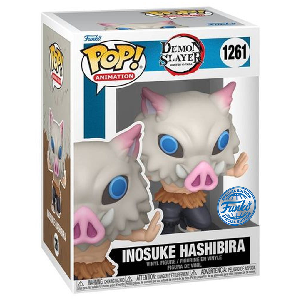 Funko POP! Demon Slayer #1261 Inosuke Hashibira Exclusivo