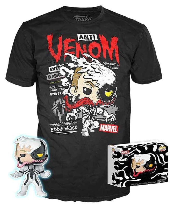 Funko POP! & Tee Marvel #401 Anti-Venom Exclusivo