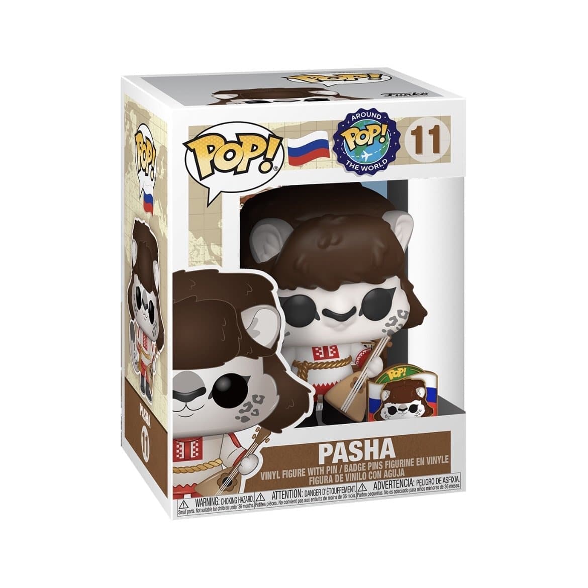 Funko POP! Around the World #11 Pasha (Russia) Exclusivo