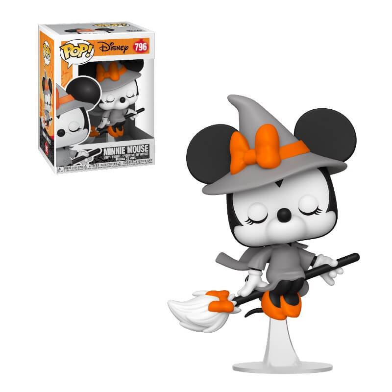 Funko POP! Disney #796 Halloween Minnie (Caixas Danificadas)