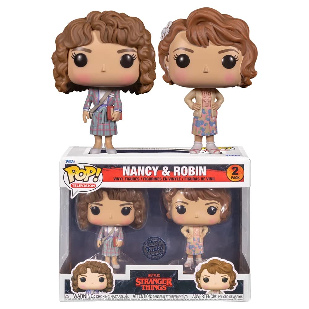 [PRÉ-RESERVA] Funko POP! Stranger Things # Nancy & Robin Exclusivo