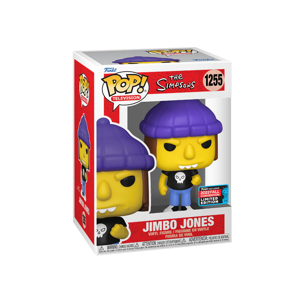 Funko POP! The Simpsons #1255 Jimbo Jones NYCC 2022 Exclusivo