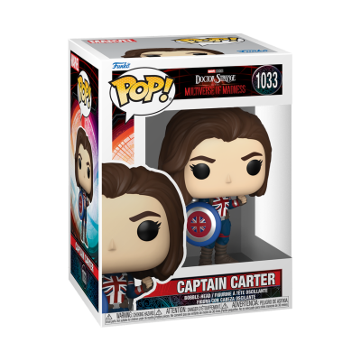 Funko POP! Marvel Doctor Strange in the Multiverse of Madness #1033 Captain Carter