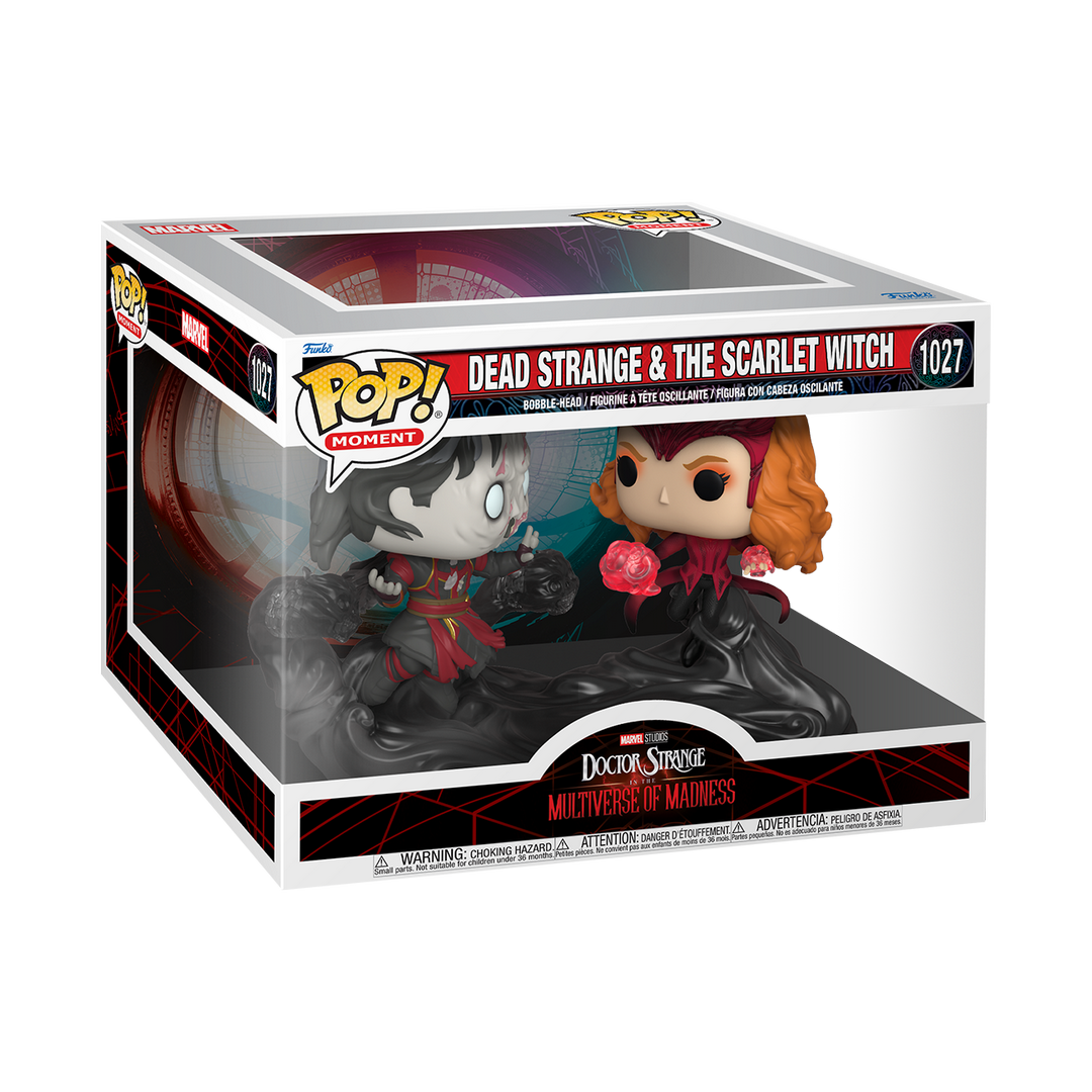 Funko POP! Marvel Doctor Strange in the Multiverse of Madness #1027 Dead Strange vs Scarlet Witch