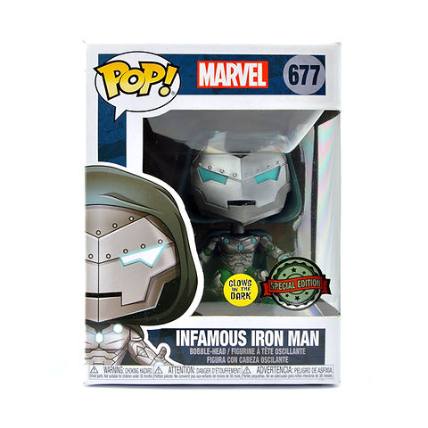Funko POP! Marvel #677 Infamous Iron Man Exclusivo