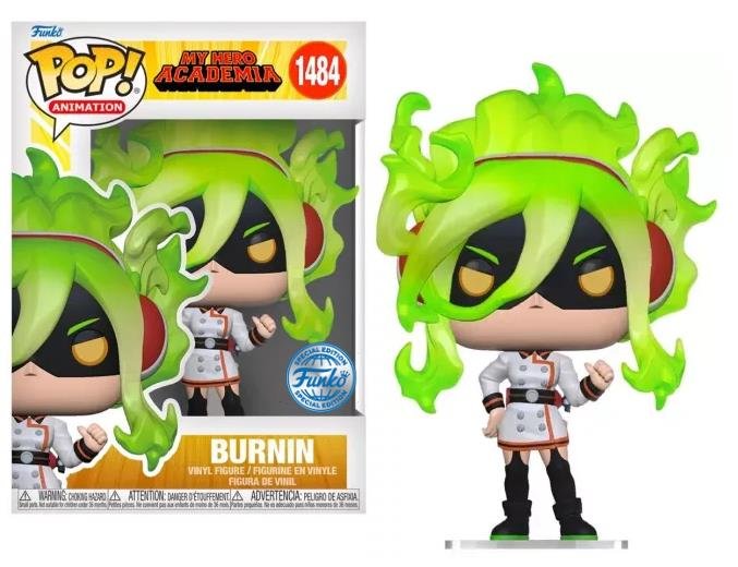 Funko POP! My Hero Academia #1484 Burnin Exclusivo