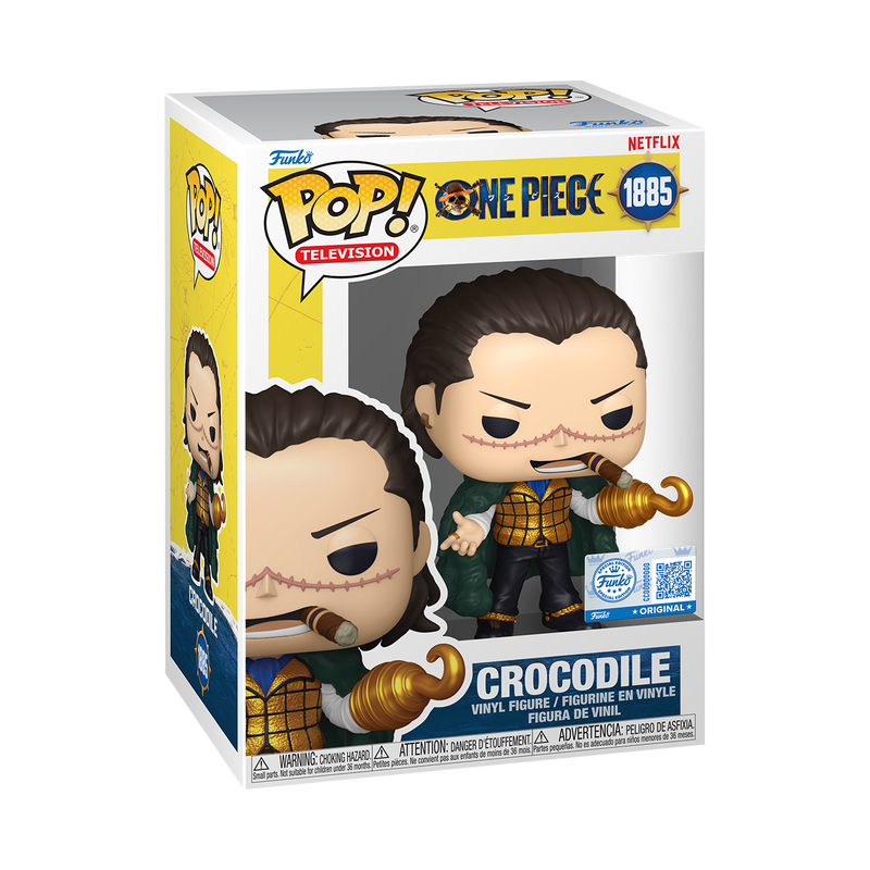 Funko POP! One Piece #1885 Crocodile Exclusivo
