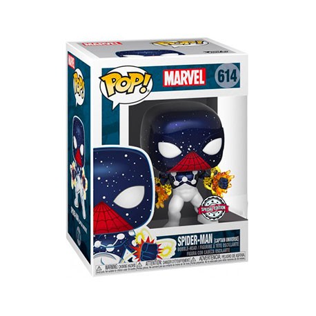 Funko POP! Marvel #614 Spider-Man Captain Universe Exclusivo
