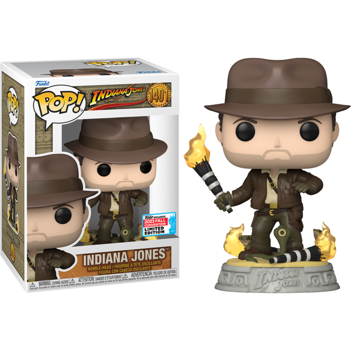 [PRÉ-RESERVA] Funko POP! Indiana Jones #1401 Indiana Jones NYCC 2023 Exclusivo