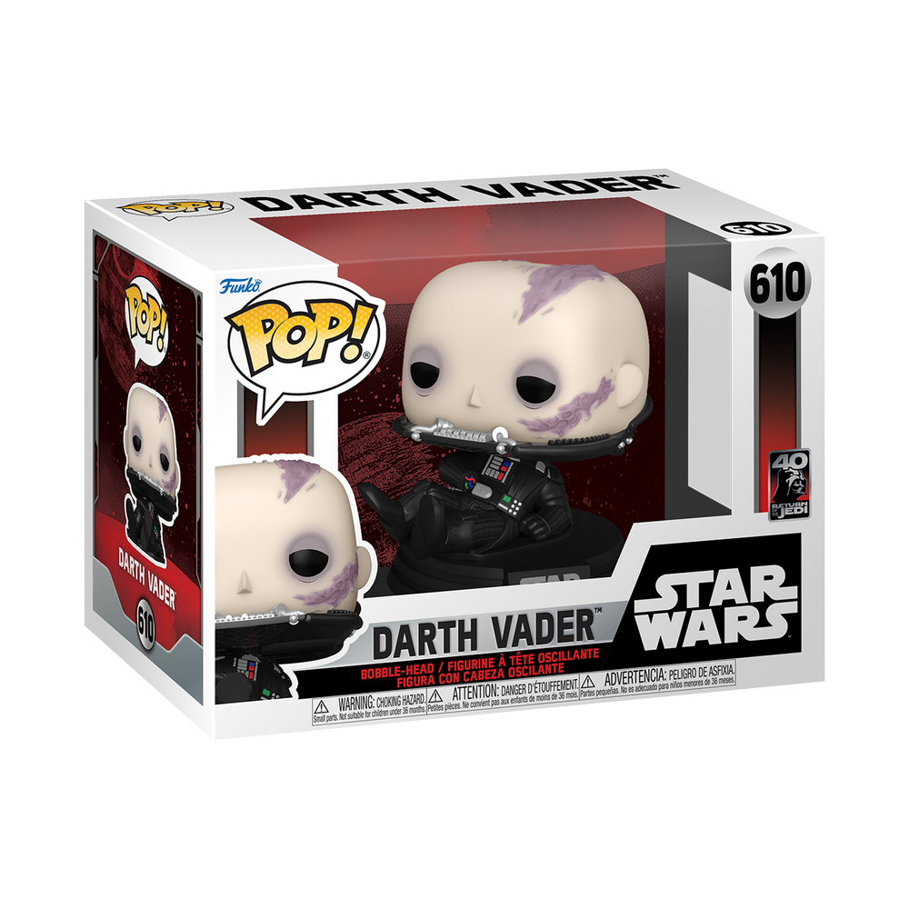 Funko POP! Star Wars #610 Darth Vader (Unmasked)