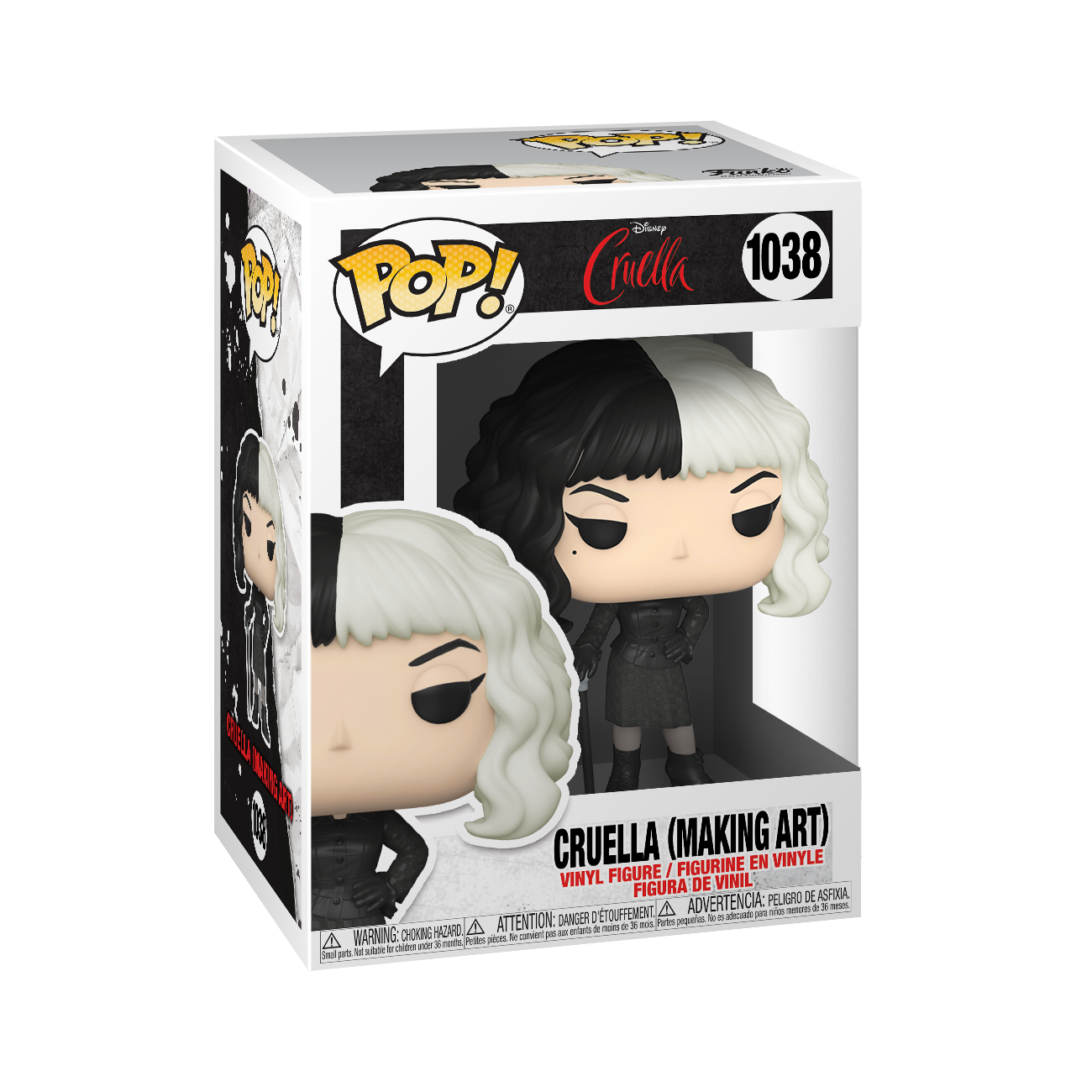 Cruella POP! Disney Vinyl Figure Cruella (Making Art) 9 cm