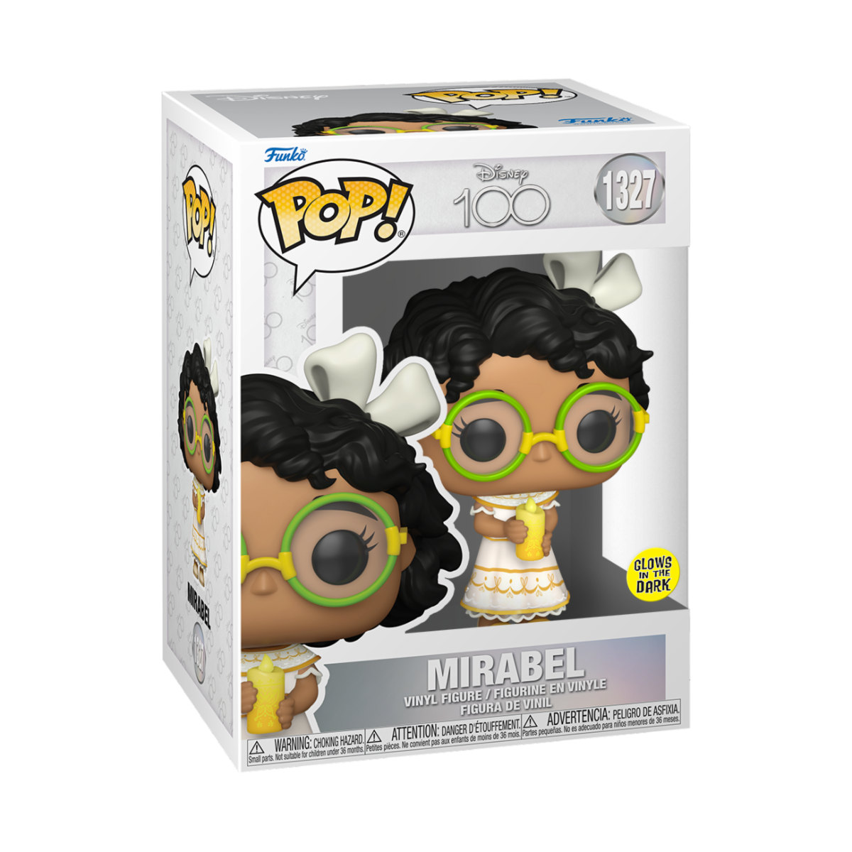 [PRÉ-RESERVA] Disney's 100th Anniversary POP! Disney Vinyl Figure Mirabel Glow in the Dark 9 cm